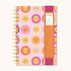 Image of OLIVER NOTEBOOK WITH PEN POCKET - onthesunnyside (SKU: 168870535000122) Image of OLIVER NOTEBOOK WITH PEN POCKET - onthesunnyside